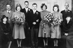 Francis Victor Winchurch, Margaret Downing, Wedding